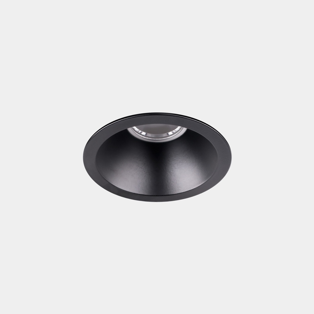 [AG36-P3V8M2BB60] Downlight Play High Visual Comfort Mini Round Fixed 3.2 LED warm-white 2700K CRI 80 29º Black IP54 332lm, 9V/350mA.
