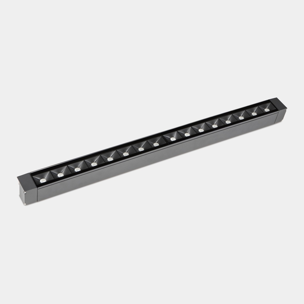 Lineal lighting system IP65 Cube Pro Linear Efficiency 1000mm Surface LED 67.6 LED neutral-white 4000K Urban grey 4300lm