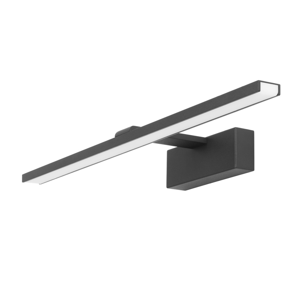 [DE-0122-NEG] Bath NORA LED 13.5 LED neutral-white 4000K ON-OFF Black 1512lm, 590mm.