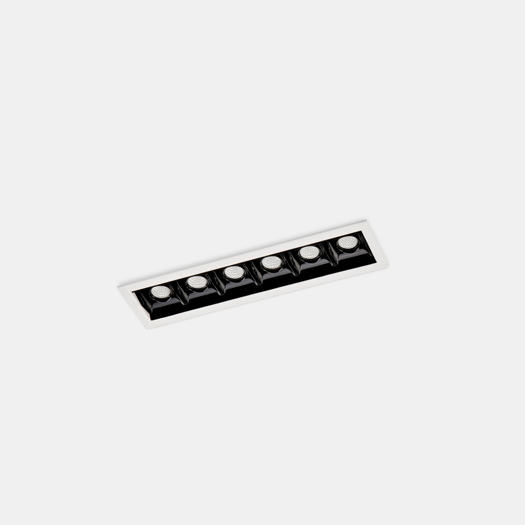 Downlight Bento Standard 6 LEDS Trim 12.2 LED neutral-white 4000K CRI 90 47.7º White Black IP23 1310lm