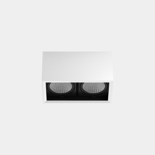 [AU16-P8W9M3OS14] Downlight Multidir Evo Small Double Surface 14.6W LED warm-white 3000K CRI 90 24.1º ON-OFF White IP23 1721lm