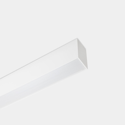 [AK11-15W8PMOS14] Lineal lighting system Infinite Pro 854mm Surface Opal 12.8W LED warm-white 3000K CRI 80 ON-OFF White IP40 1748lm