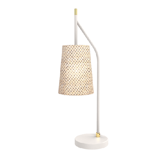 [955THERA1T/W] THERA TABLE LAMP 1XE14 WHITE