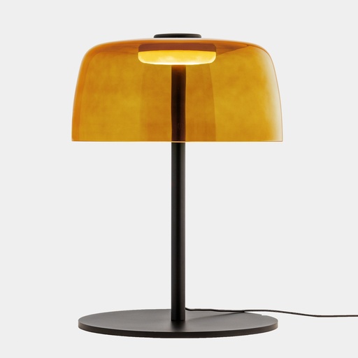 [10-A003-05-15] Table lamp Levels 1 Body Ø320mm LED 14.7 SW 2700-3000-4000K 3 STEPS DIMMING Black 1069lm