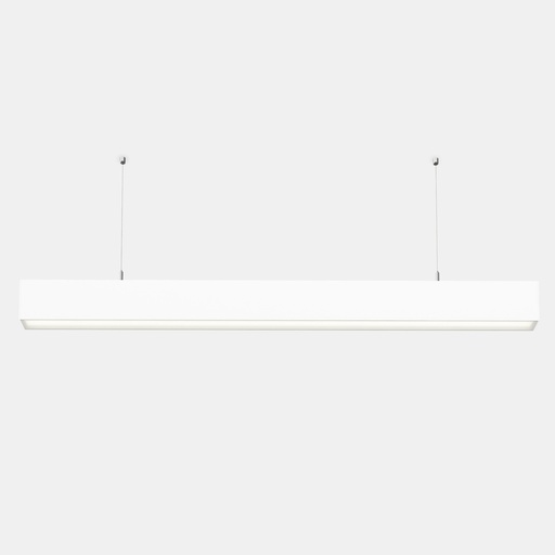 [AK12-1PX8HPDS14] Lineal lighting system Infinite Pro 854mm Suspended Haloprisma 10.4 LED neutral-white 4000K CRI 80 DALI-2 White IP20 1431lm