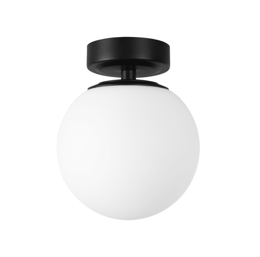 [DE-0127-NEG] Ceiling fixture IP44 GIRO 2 E14 9W Black