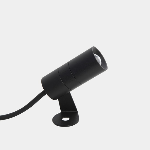 [05-E060-05-CK] Spotlight IP66 Zoom Horitzontal LED 3.8 LED warm-white 2700K Black 270lm