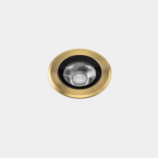 [BA12-P2V8S2BBI7] Recessed uplighting IP66-IP67 Max Mini Round LED 2.2 LED warm-white 2700K Gold PVD 185lm