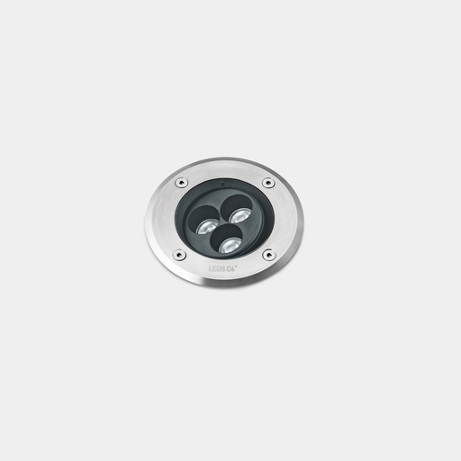 [AZ13-P6V8M2OUCA] Recessed uplighting IP66-IP67 Gea Power LED Pro Ø125mm Efficiency LED 7 LED warm-white 2700K ON-OFF AISI 316 stainless steel 672lm