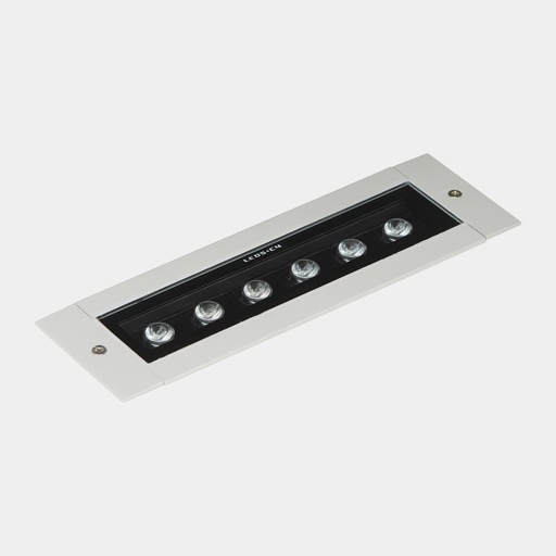 [55-E074-34-CL] Lineal lighting system IP65-IP67 Convert Recessed 330mm LED 15.6 LED warm-white 3000K ON-OFF Grey 1261lm