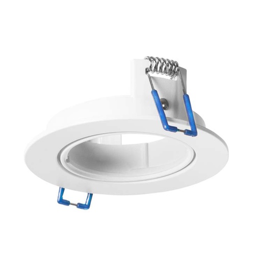 [TC-1901-BLA] ROUND ADJUSTABLE IP23 MIX FRAME 95MM WHITE