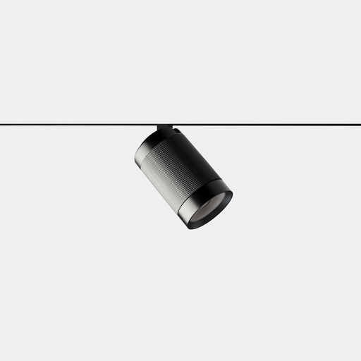 [AV19-P6X9U3DS60] Iris Projector Hoop 50º Low voltage 6.3W LED neutral-white 4000K CRI 90 DALI-2 Black 750lm