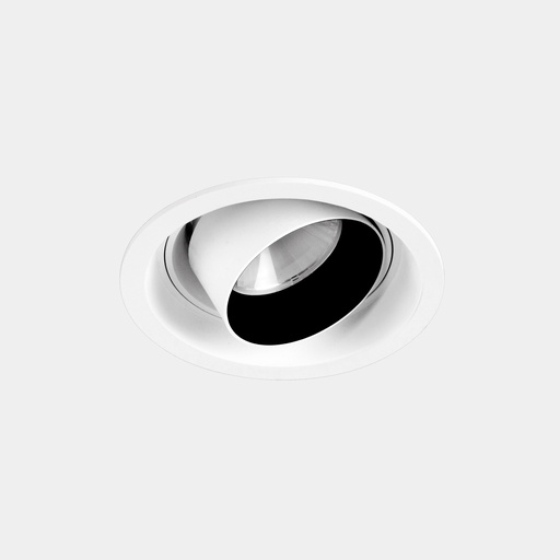 [AG56-P7X9S2OU14] Downlight Play Snoot Round Adjustable 8.5 LED neutral-white 4000K CRI 90 13.8º ON-OFF White IP54 595lm