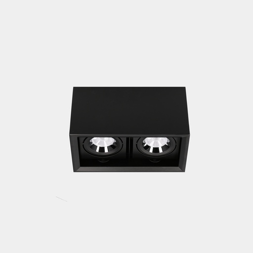 [AU16-P8X9F1DU60] Ceiling fixture Multidir Evo Small Double Surface 19.4 LED neutral-white 4000K CRI 90 DALI-2 Black IP20 2048lm