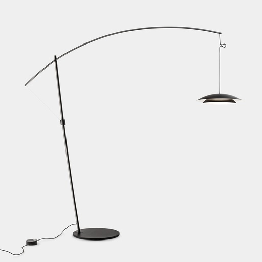 [25-8394-05-05] Floor lamp Noway Big LED 25.4 SW 2700-3000-4000K ON-OFF Black 813lm