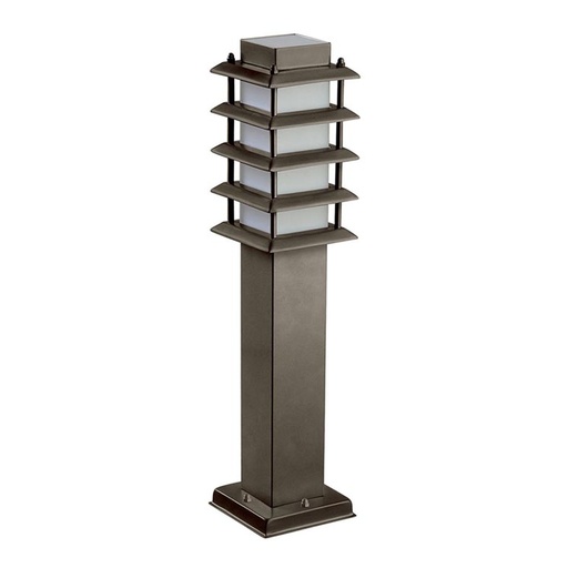 [PX-0029-MAR] BOLLARD IP55 SILJAN E27 BROWN