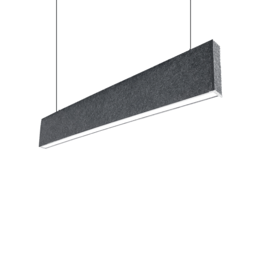 [99SM36S4040A/GR] ACOUSTIC LED PROFILE HANGING S36 40W 4000K GREY