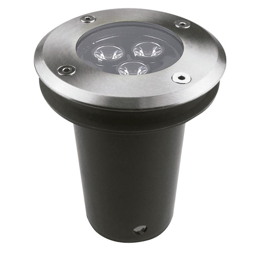 [PX-0123-INO] RECESSED UPLIGHTING IP65/IP67 RINGO Ø110MM LED 2.7W 4000K STAINLESS STEEL 229LM