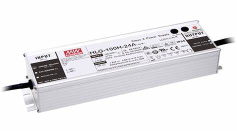 [HLG-100H-24A] 100W Constant Voltage + Constant Current LED Driver IP67 Non-Dimmable.