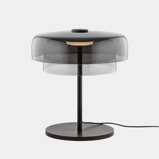 [10-A005-05-12] Table lamp Levels 2 Bodies LED 14.7 SW 2700-3000-4000K 3 STEPS DIMMING Black 1069lm