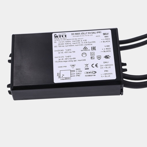 [71-E085-00-00] Driver DALI / 0-10V IP68 500mA
