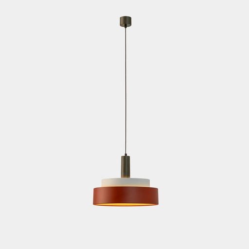 [00-9034-CV-A1] Pendant Keops 2 Bodies Small E27 15 Multi-coloured 576lm