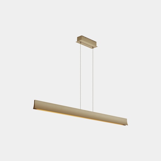 [00-4925-F5-M1] Pendant Bravo LED 40.7 LED warm-white 3000K ON-OFF Gold 3075lm
