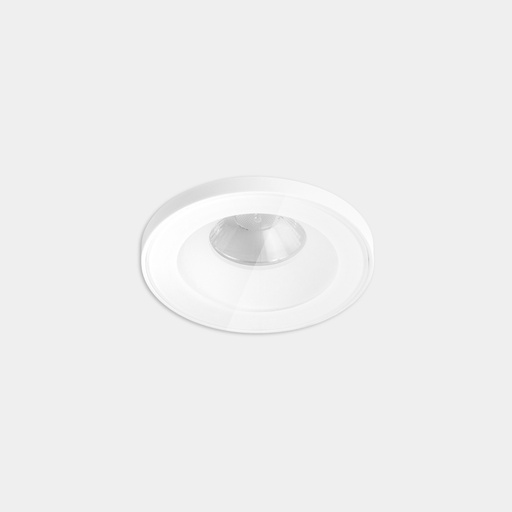[AG43-18V9F1OU14] Downlight Play IP65 Glass Round Fixed 19.8 LED warm-white 2700K CRI 90 46.5º ON-OFF White IP54 1402lm