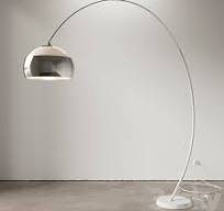 [25-0058-BW-M1] Floor Lamp Hoop Ballons E24 23W 829LM White