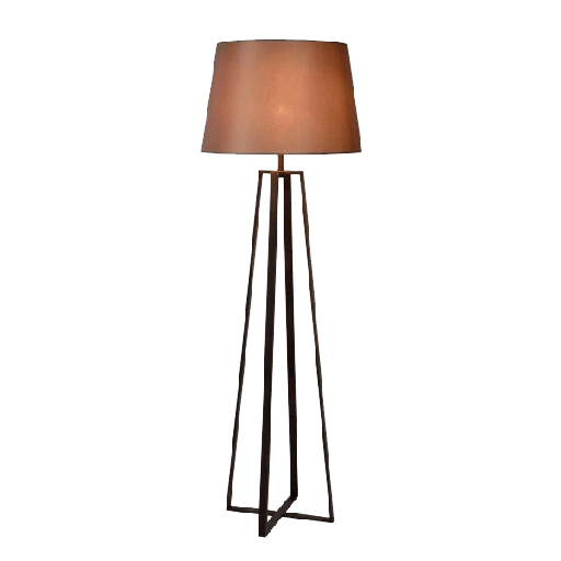 [955BERTA1F] BERTA FLOOR LAMP 1XE27 RUST