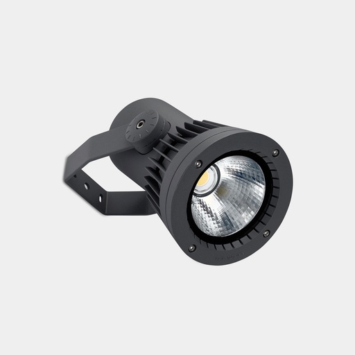 [05-9960-Z5-CL] *Spotlight IP65 Hubble Cob LED ø207mm LED 56.4W LED warm-white 3000K ON-OFF Urban grey 5631lm