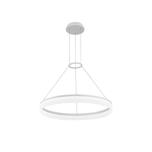 [00-0002-BW-M3]  Pendant Circ Round Ø800 LED 37W LED warm-white 3000K ON-OFF White 2086lm