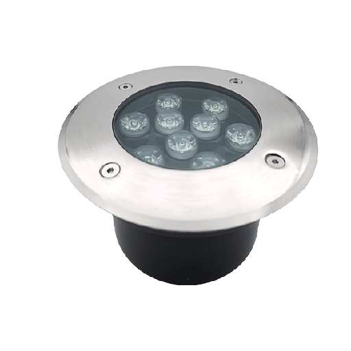 [96GRF1/915220W] GRF1 LED GROUND FIXTURE 9W 3000K IP67 220V 15°