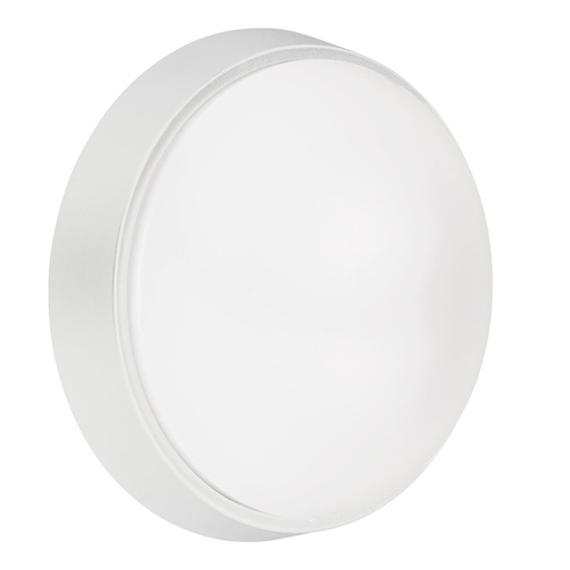 [PX-0701-BLA] Wall fixture IP65 Moo Round LED 18W SW 2700-3200-4000K ON-OFF White 2500lm