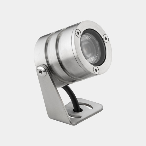 [BJ12-P6W9M3BBCA] Spotlight IP66-IP68 (5m) Aro Medium ø59 LED 6.1W LED warm-white 3000K 24V-PWM AISI 316 stainless steel 423lm