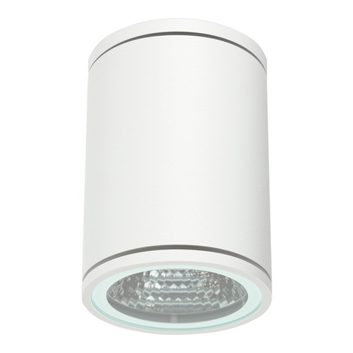[PX-0380-BLA] Ceiling fixture IP54 Orion 5.6W LED warm-white 3000K ON-OFF White 610lm