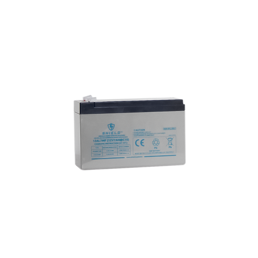 [12AL7MF] Shield 12V 7AH Non spillable sealed, AGM System, Maintenance free battery 