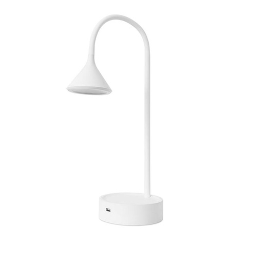 [DE-0271-BLA] TABLE LAMP IP20 DING LED 4.8W 3000K BLANCO 326LM