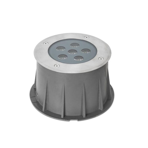 [PX-0355-INO] RECESSED UPLIGHTING IP65/IP67 RINGO Ø155MM LED 9.1W 3000K STAINLESS STEEL 632LM