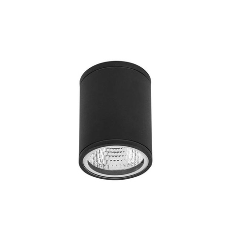 [PX-0380-NEG] CEILING FIXTURE IP54 ORION LED 7.3W 3000K BLACK 610LM