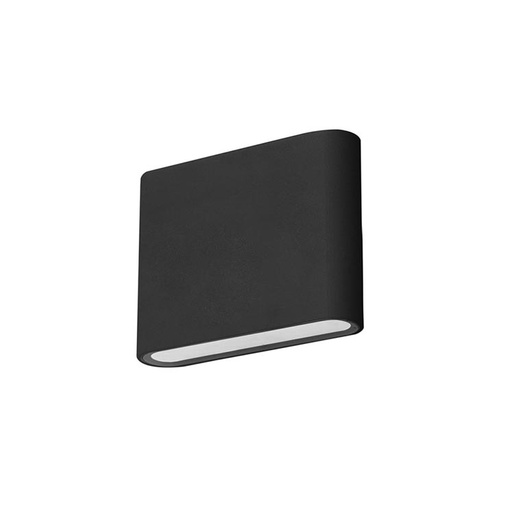 [PX-0433-ANT] Wall fixture IP54 Slim LED 5W LED warm-white 3000K ON-OFF Urban grey 320lm