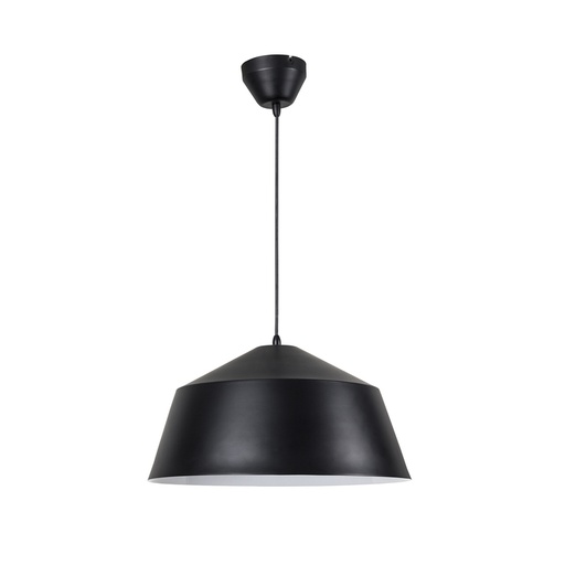 [DE-0488-NEG] PENDANT IP20 BOWL  Ø400MM E27 40W BLACK