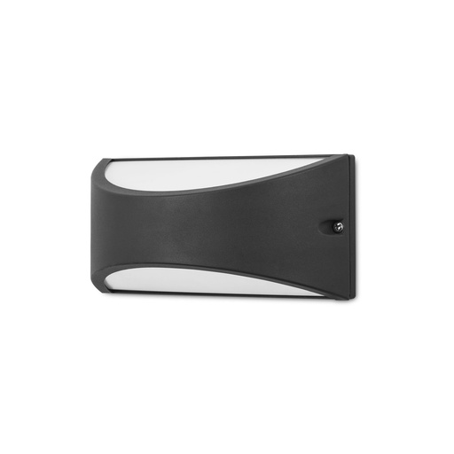 [PX-0525-ANT] WALL FIXTURE IP54 KAPA LED 8.7W 4000K URBAN GREY 444LM