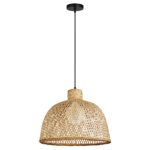[DE-0024-NEG] PENDANT IP20 RIBA Ø350MM E27 40W BLACK