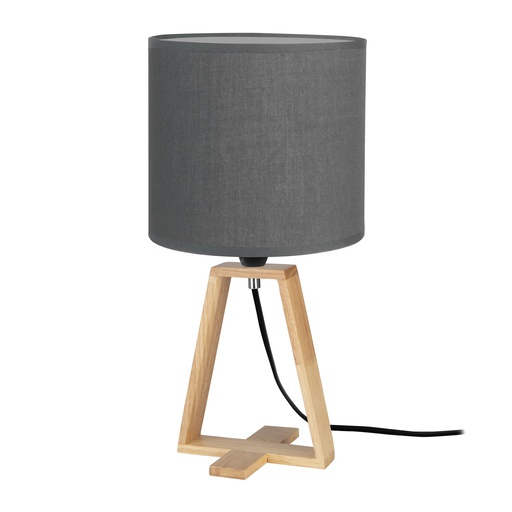[DE-0020-GRI] TABLE LAMP IP20 NUTS E14 40W GREY