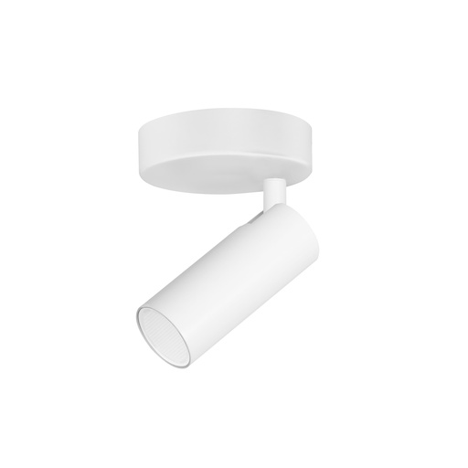 [DE-0014-BLA] SPOTLIGHT IP20 LOGOS SINGLE LED 3.7W 3000K BLANCO 282LM