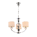[955MAYA3] E27 CHROME MAYA CHANDELIER