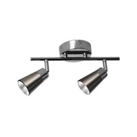 [DE-0195-CRO] Spotlight IP20 Vitro Double LED 10W 3000K Chrome 897lm