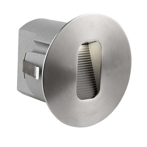 [05-9757-CA-CL] *Recessed wall lighting IP65 Gea Effect Round LED 2.2W 3000K AISI 316 stainless steel 62lmjb