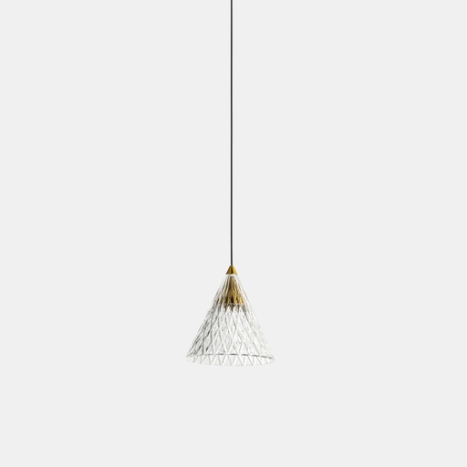 [00-7589-14-DO] Pendant Veneto Surfaced 1 Body LED 6.7W 2700K PHASE CUT White 452lm